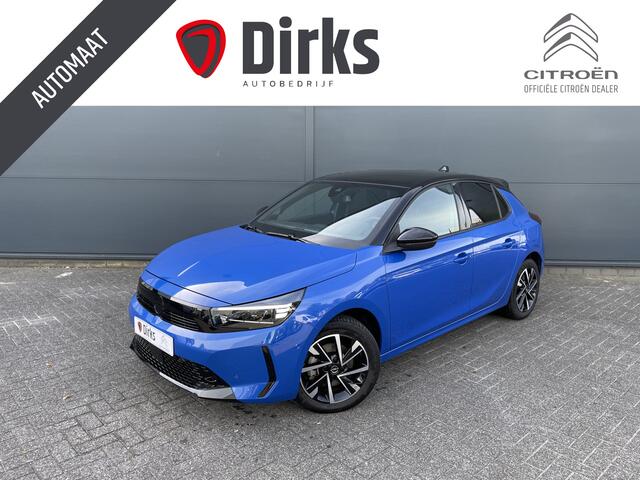 Opel CORSA 130pk GS (Panoramadak - Camera - Keyless Entry - Stoel-/-stuurverwarming - Parkeersensoren V+A - LED - Automatische Airco - Navigatie - Apple Carplay)