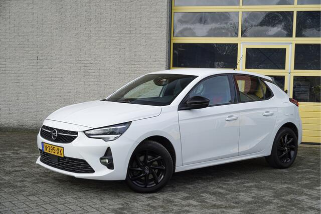 Opel CORSA 1.2 5drs GS Line BJ2022 Lmv 16" | Led V+A | Pdc | Navi | App-Connect | Virtual cockpit | Airco | Cruise control | Sportstoelen | Zwarte hemel | Getint glas