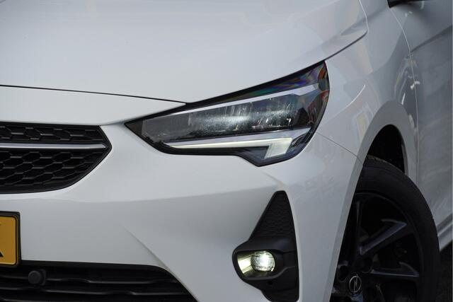 Opel CORSA 1.2 5drs GS Line BJ2022 Lmv 16" | Led V+A | Pdc | Navi | App-Connect | Virtual cockpit | Airco | Cruise control | Sportstoelen | Zwarte hemel | Getint glas