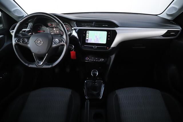 Opel CORSA 1.2 Edition 102PK Navigatie Achteruitrijcamera 16 inch LMV Airco Cruise Control Carplay Android Rijstrooksensor