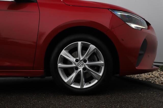 Opel CORSA 1.2 Elegance 102PK Lesauto Dubbele Bediening Half Leder 16 inch LMV Keyless Virtual Cockpit Climate Cruise Control Navigatie Achteruitrijcamera LED Parkeersensors Dodehoek