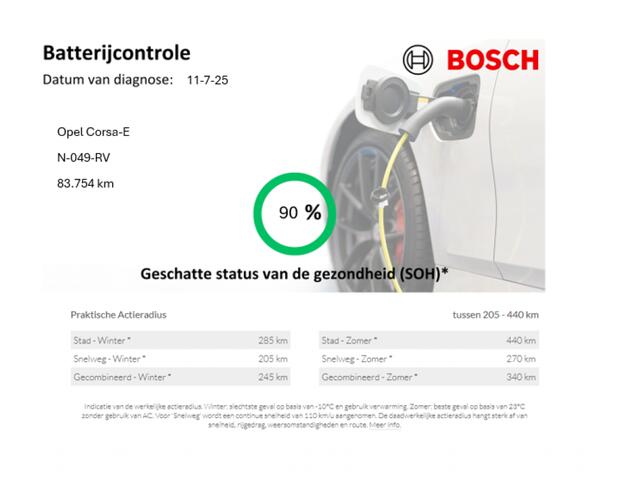Opel CORSA Edition 50 kWh 3 Fase - Carplay, Cruise, Clima, SOH 90%