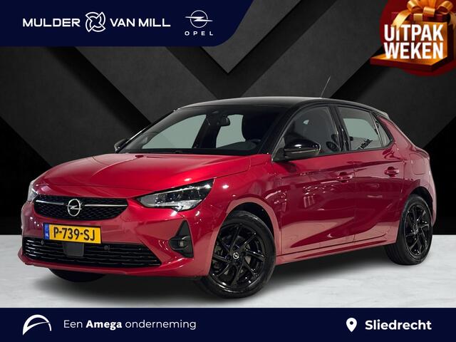 Opel CORSA GS 1.2 Turbo 100pk | TREKHAAK | TWO-TONE | APPLE CARPLAY / ANDROID AUTO | PARKEER SENSOREN | BLACK PACK | DAKSPOILER | FULL LED | ISOFIX |
