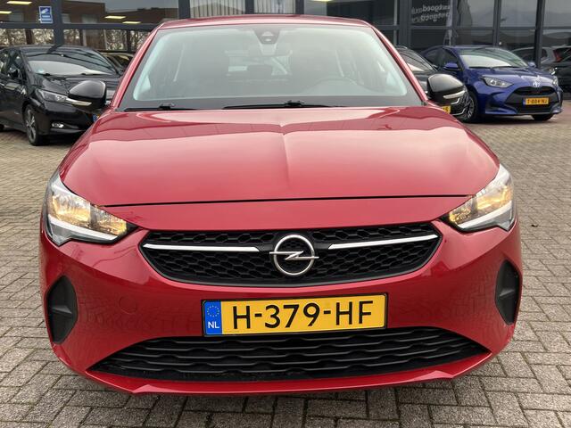 Opel CORSA 1.2 5 Drs Edition Trekhaak Navigatie Apple Carplay Android Auto DAB Parkeersensoren Cruise Control NL Auto Lage Kilometerstand Rood Metallic