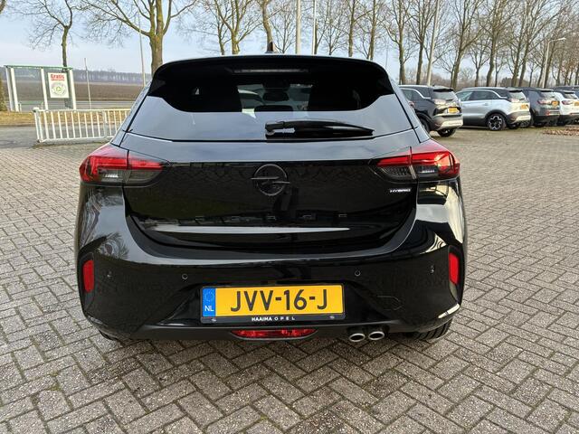 Opel CORSA 1.2 Turbo Hybrid GS-Line Automaat | Airconditioning | Navigatie | Camera | Parkpilot | Stoel & Stuurverwarming | LM-Velgen | Massagestoel | Alcantara bekleding | LED Verlichting