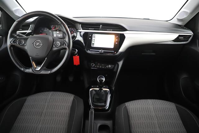 Opel CORSA 1.2 Edition 102PK Nieuwe DB Riem Navigatie Airco Cruise Carplay Android 16 inch LMV Parkeersensor Rijstrooksensor