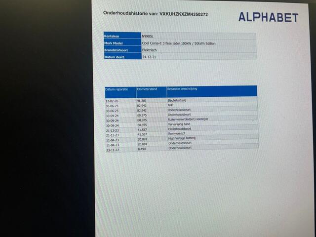 Opel CORSA Electric Edition 50 kWh 3 Fase - Carplay, Cruise, Clima