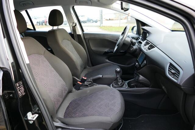 Opel CORSA 1.4 4-Cil 90pk Favourite. BJ2019 65.000km. Navi, Airco, Cruise, 16"LMV All season banden