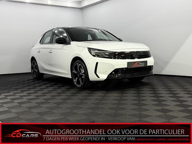 Opel CORSA 1.2 Turbo GS Half leder, Camera, Apple carplay, Winterpakket, Cruise control, Virtual desk, Rijstrook correctie