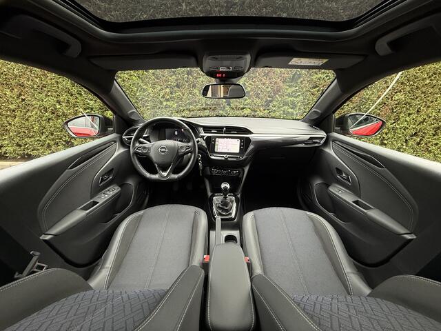 Opel CORSA 1.2 Turbo 100pk Ultimate l PANO-DAK l CAMERA l ECC l LED l NAVI l STOEL/STUUR-VERW. l 18.000km