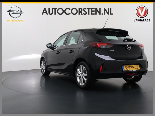 Opel CORSA 1.2T 101PK Navi PDC-a+v 360°Camera Airco Apple Carplay Android 1/2 LeerCruise Control Pdc Elegance Distributie bij 91.000km vervangen! Lane Assist Isofix Led Regen-Lichtsensor Lmv Chroompakket 1e Eigenaar Origineel Nederlandse Auto Incl. volledige onderho