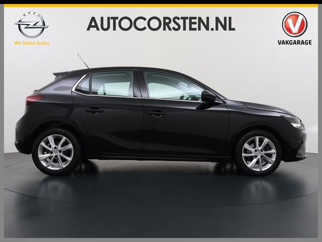 Opel CORSA 1.2T 101PK Navi PDC-a+v 360°Camera Airco Apple Carplay Android 1/2 LeerCruise Control Pdc Elegance Distributie bij 91.000km vervangen! Lane Assist Isofix Led Regen-Lichtsensor Lmv Chroompakket 1e Eigenaar Origineel Nederlandse Auto Incl. volledige onderho