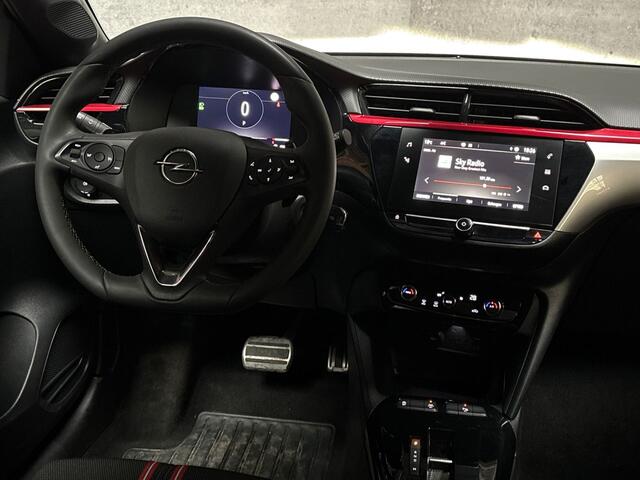 Opel CORSA 1.2 GS Line 131Pk Automaat (VIRTUAL COCKPIT, BLACK PACK, APPLE CARPLAY, GROOT NAVI, 360 CAMERA, LED KOPLAMPEN, SPORTSTOELEN, CRUISE, PARKEERSENSOREN, NIEUWSTAAT)