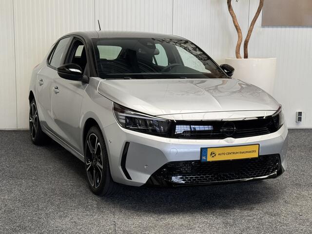 Opel CORSA 1.2 TURBO GS NAVIGATIE VIA APPLE CARPLAY/ANDROID CRUISE CONTROL RIJSTROOKSENSOREN DODEHOEKSENSOREN ACHTERUITRIJCAMERA 17" LICHTMETALEN VELGEN ZEER MOOI !! 3010 DEK