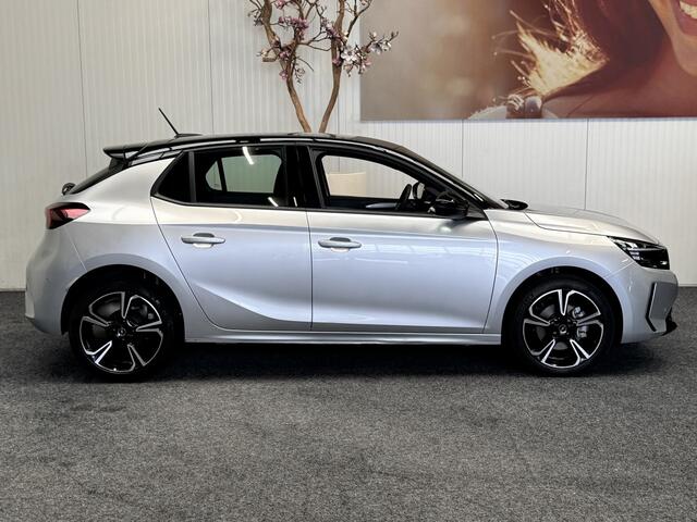 Opel CORSA 1.2 TURBO GS NAVIGATIE VIA APPLE CARPLAY/ANDROID CRUISE CONTROL RIJSTROOKSENSOREN DODEHOEKSENSOREN ACHTERUITRIJCAMERA 17" LICHTMETALEN VELGEN ZEER MOOI !! 3010 DEK