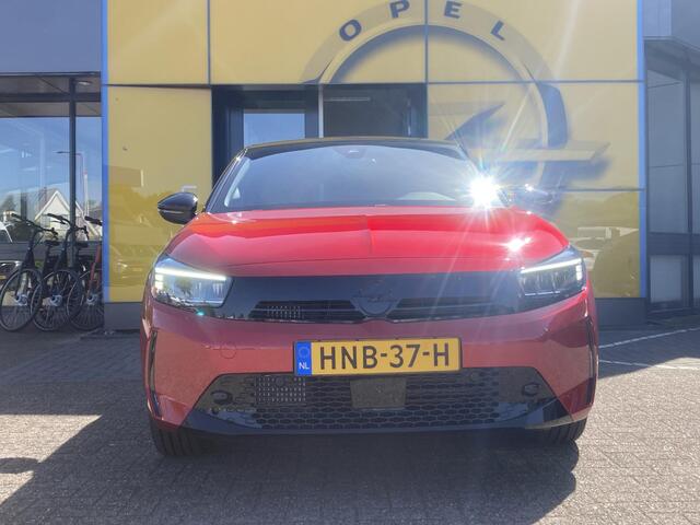 Opel CORSA 1.2 Turbo 110pk Hybrid Automaat Yes | DEMO | Navigatie via Carplay | Android Auto | Cruise control | LED koplampen | Parkeersensoren | Sportstoelen | Stoel- en stuurverwarming | Zwart dak