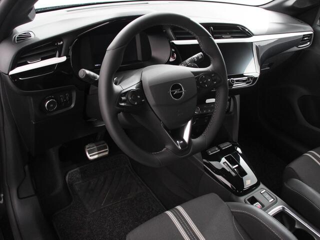 Opel CORSA 1.2 Turbo Automaat GS Line Airco Carplay Navi Cruise Control Full LED 16" Black Wheels PDC VA + Camera Virtual Cockpit