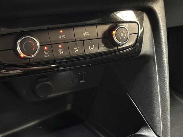 Opel CORSA 1.2 Elegance Automaat (VIRTUAL COCKPIT, APPLE CARPLAY, GROOT NAVI, GETINT GLAS, SPORTSTOELEN, LM VELGEN, CRUISE, NIEUWSTAAT)