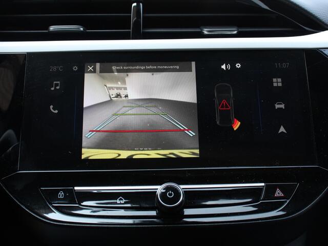 Opel CORSA 1.2 100pk Turbo Elegance Sky Panorama dak Stuurverwarming Climate control Cruise control LED Stoelverwarming Camera Navigatie Apple Carplay/ Android Auto