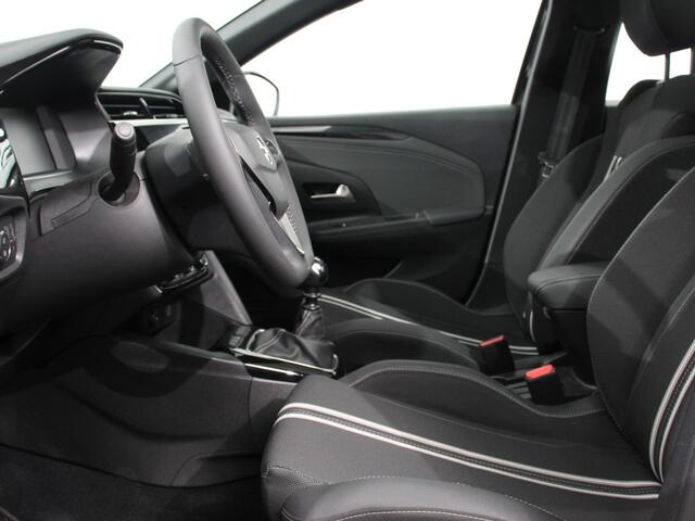 Opel CORSA 1.2 100pk Turbo Elegance Sky Panorama dak Stuurverwarming Climate control Cruise control LED Stoelverwarming Camera Navigatie Apple Carplay/ Android Auto