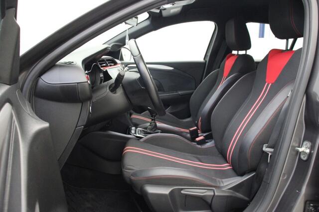 Opel CORSA 1.2 GS Line 102 PK - Carplay, Cruise, Half Leer, LED, Lichtmetalen Velgen