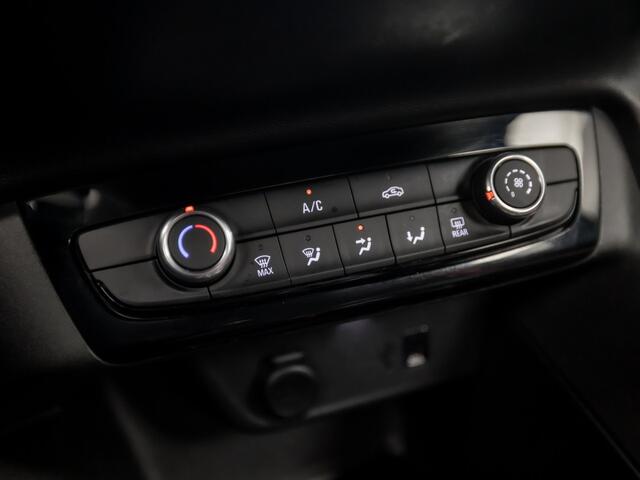 Opel CORSA 1.2 GS Line Automaat (APPLE CARPLAY, BLACK PACK, CRUISE, SPORTSTOELEN, LEDER STUURWIEL, DRIVE MODE, ZWART HEMEL, NIEUWSTAAT)