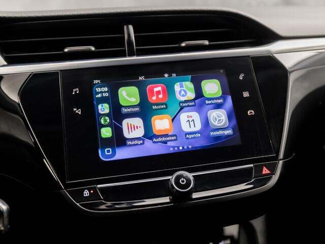 Opel CORSA 1.2 GS Line (APPLE CARPLAY, GROOT NAVI, STUUR/STOELVERWARMING, LEDER, GETINT GLAS, SPORTSTOELEN, CRUISE, LANE ASSIST, NIEUWE APK, NIEUWSTAAT)