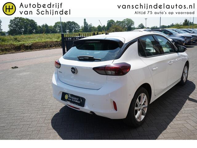 Opel CORSA 1.2 101PK ELEGANCE LUXE 5 DEURS CAMERA NAVIGATIE ANDROID/APPLECARPLAY PARKEERSENSOREN V+A AIRCO CRUISECONTROL BLUETOOTH 16INCH 4X ELECTR.RAMEN/SPIEGELS