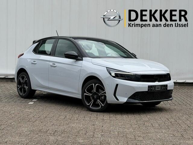 Opel CORSA 1.2 Turbo Hybrid GS met CarPlay, Camera, 17inch Velgen, LED, Dodehoek