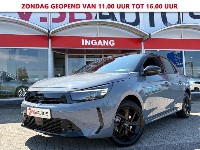 Opel CORSA 1.2 TURBO 100PK GS NARDO-GREY NAVI CAMERA CARPLAY AIRCO LMV PDC