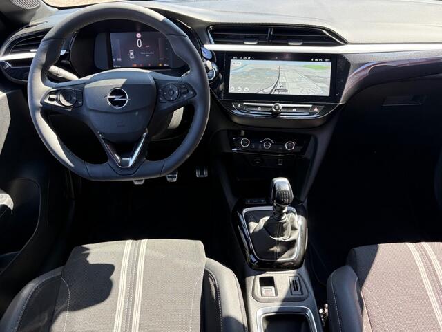 Opel CORSA 1.2 TURBO 100PK GS NARDO-GREY NAVI CAMERA CARPLAY AIRCO LMV PDC