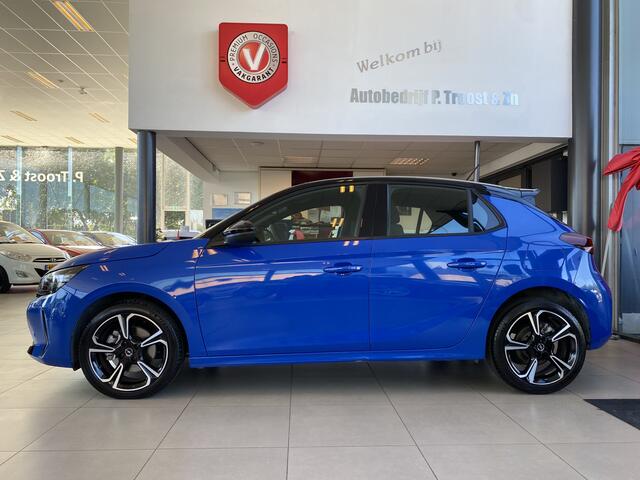 Opel CORSA 1.2 Turbo Hybrid GS,Automaat,Apple Carplay Android/Auto,Digitaal Instrumentel,DnpaneeAB,Airco Cruisecontrol,Spraakbediening,V&A Sensoren,Two-Tone Lak Inch Lmv
