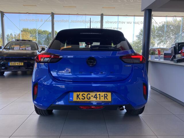 Opel CORSA 1.2 Turbo Hybrid GS,Automaat,Apple Carplay Android/Auto,Digitaal Instrumentel,DnpaneeAB,Airco Cruisecontrol,Spraakbediening,V&A Sensoren,Two-Tone Lak Inch Lmv