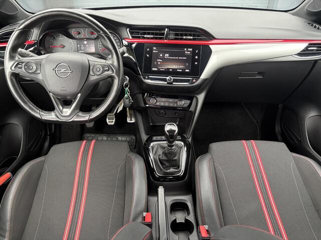 Opel CORSA 1.2 GS Line ?D-riem vv in 2023?Net beurt gehad?2e Eigenaar?102pk?Dealer Onderhouden?Carplay?6 Bak?Rijstrooksensor?Clima?Cruise?Halfleder?Lm velgen?N.A.P?Apk tot 08-2027