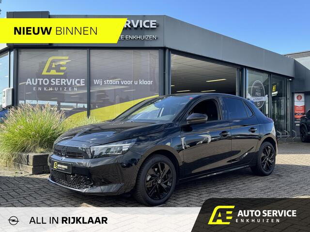 Opel CORSA 1.2 Turbo Hybrid GS Dealer garantie ! Dikke 145pk Mild-Hybride geheel rijklaar incl. garantie en onderhoudsbeurt geleverd | Keyless | Full LED | Draadloos Carplay | Navigatie | Draadloos telefoon laden | LMV | Camera met PDC