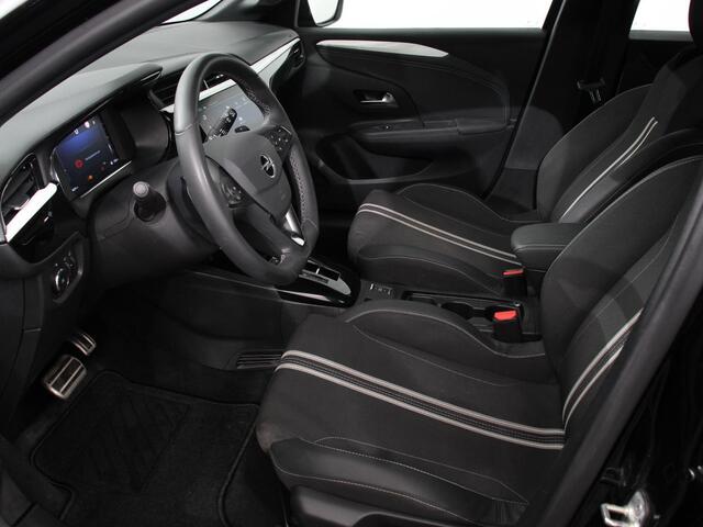 Opel CORSA 1.2 Turbo 100pk Hybrid Automaat GS Navigatie Camera Airco Cruise control Parkeersensoren Apple Carplay/ Android Auto Lichtmetalen velgen LED
