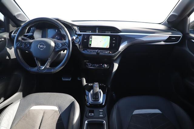 Opel CORSA 1.2 Ultimate 131PK Automaat Half Leder Stoelverwarming Navigatie Achteruitrijcamera LMV Climate Cruise Control