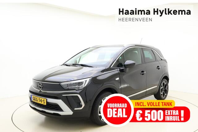 Opel Crossland 1.2 Turbo 130pk Ultimate | Alcantara bekleding | Camera | Climate & Cruise Control | Parkeersensoren V+A | Navigatie | LED verlichting