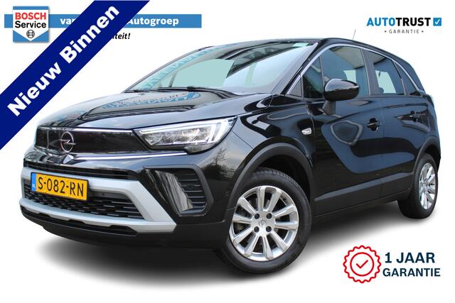 Opel Crossland 1.2 Turbo Elegance | Incl. 1 jaar Garantie | Parkeersensoren V+A | Stuurwielverwarming | Stoelverwarming | Cruise controle | Climate controle | 360* Camera | Dodehoeksensoren | Verstelbare achterbank | Lane assist | Apple CarPlay/Android Auto | Navigatie 