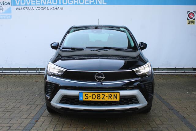 Opel Crossland 1.2 Turbo Elegance | Incl. 1 jaar Garantie | Parkeersensoren V+A | Stuurwielverwarming | Stoelverwarming | Cruise controle | Climate controle | 360* Camera | Dodehoeksensoren | Verstelbare achterbank | Lane assist | Apple CarPlay/Android Auto | Navigatie 