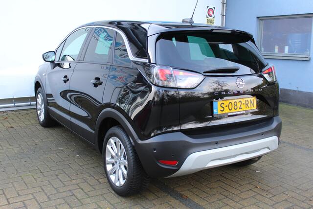 Opel Crossland 1.2 Turbo Elegance | Incl. 1 jaar Garantie | Parkeersensoren V+A | Stuurwielverwarming | Stoelverwarming | Cruise controle | Climate controle | 360* Camera | Dodehoeksensoren | Verstelbare achterbank | Lane assist | Apple CarPlay/Android Auto | Navigatie 