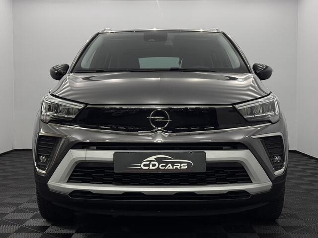 Opel Crossland 1.2 Turbo Elegance Half leder, Apple carplay, Rijstrook correctie, Winterpakket, Clima, 2 jaar garantie