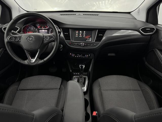 Opel Crossland 1.2 Turbo Elegance Half leder, Apple carplay, Rijstrook correctie, Winterpakket, Clima, 2 jaar garantie