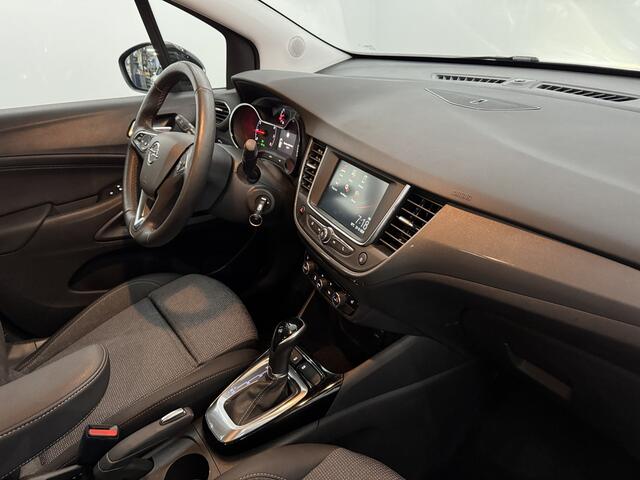Opel Crossland 1.2 Turbo Elegance Half leder, Apple carplay, Rijstrook correctie, Winterpakket, Clima, 2 jaar garantie