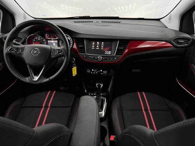 Opel Crossland 1.2 Turbo GS Line Half leder, Clima, Apple carplay, Parkeersensoren, Cruise control, Rijstrook correctie