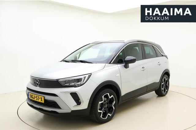 Opel Crossland 1.2 Turbo Level 4 | Navigatie | Alcantara bekleding | Camera | Keyless | Lichtmetalen velgen BI-Tone | Zwart dak | DAB Radio | Climate control