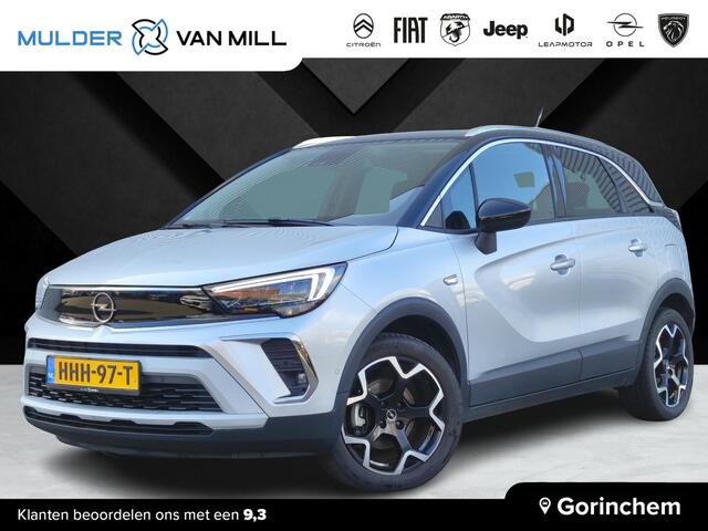 Opel Crossland 1.2 Turbo 110pk Ultimate | 180° CAMERA+SENSOREN | ALCANTARA/LEDER | AGR-STOELEN | NAVI | DAB+ | ISOFIX | FULL LED | LAGE KM | TWO-TONE | KEYLESS |