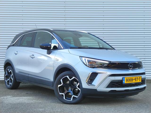 Opel Crossland 1.2 Turbo 110pk Ultimate | 180° CAMERA+SENSOREN | ALCANTARA/LEDER | AGR-STOELEN | NAVI | DAB+ | ISOFIX | FULL LED | LAGE KM | TWO-TONE | KEYLESS |