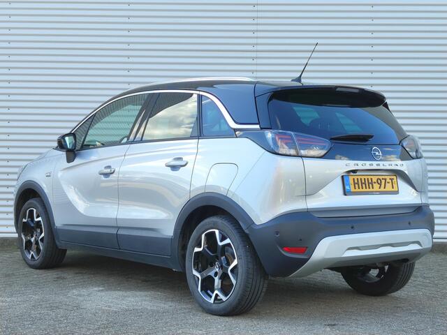 Opel Crossland 1.2 Turbo 110pk Ultimate | 180° CAMERA+SENSOREN | ALCANTARA/LEDER | AGR-STOELEN | NAVI | DAB+ | ISOFIX | FULL LED | LAGE KM | TWO-TONE | KEYLESS |