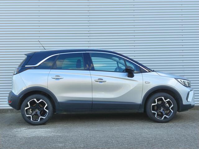 Opel Crossland 1.2 Turbo 110pk Ultimate | 180° CAMERA+SENSOREN | ALCANTARA/LEDER | AGR-STOELEN | NAVI | DAB+ | ISOFIX | FULL LED | LAGE KM | TWO-TONE | KEYLESS |